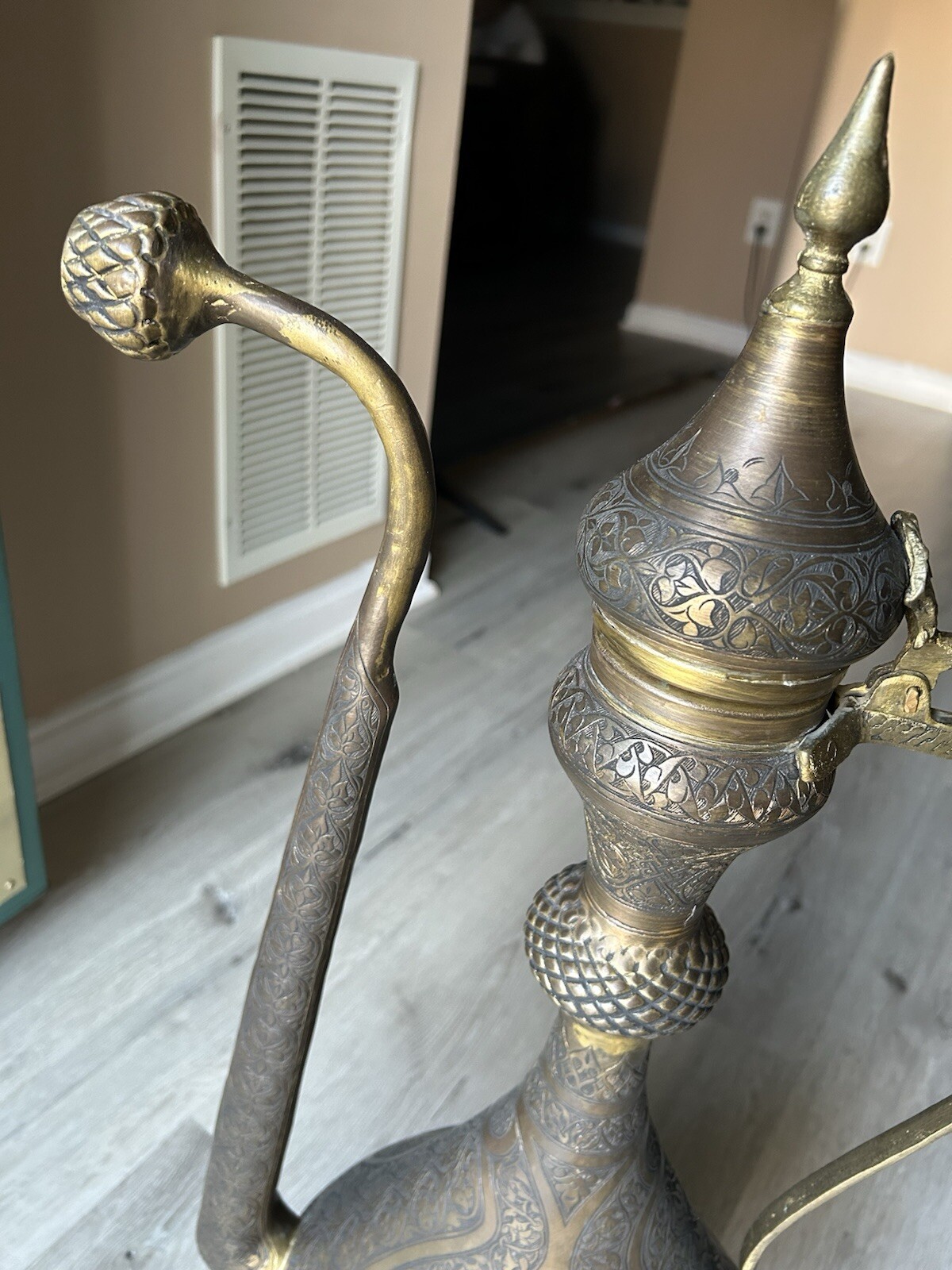 Ottoman Handmade Copper Antique – Collector’s Piece ,Water Dropper Etching