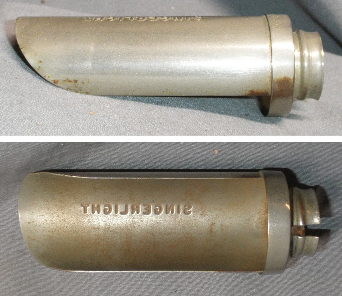 Antique Singerlight 66 99 128 Sewing Machine Lamp Light Metal Shroud Hood 1920s