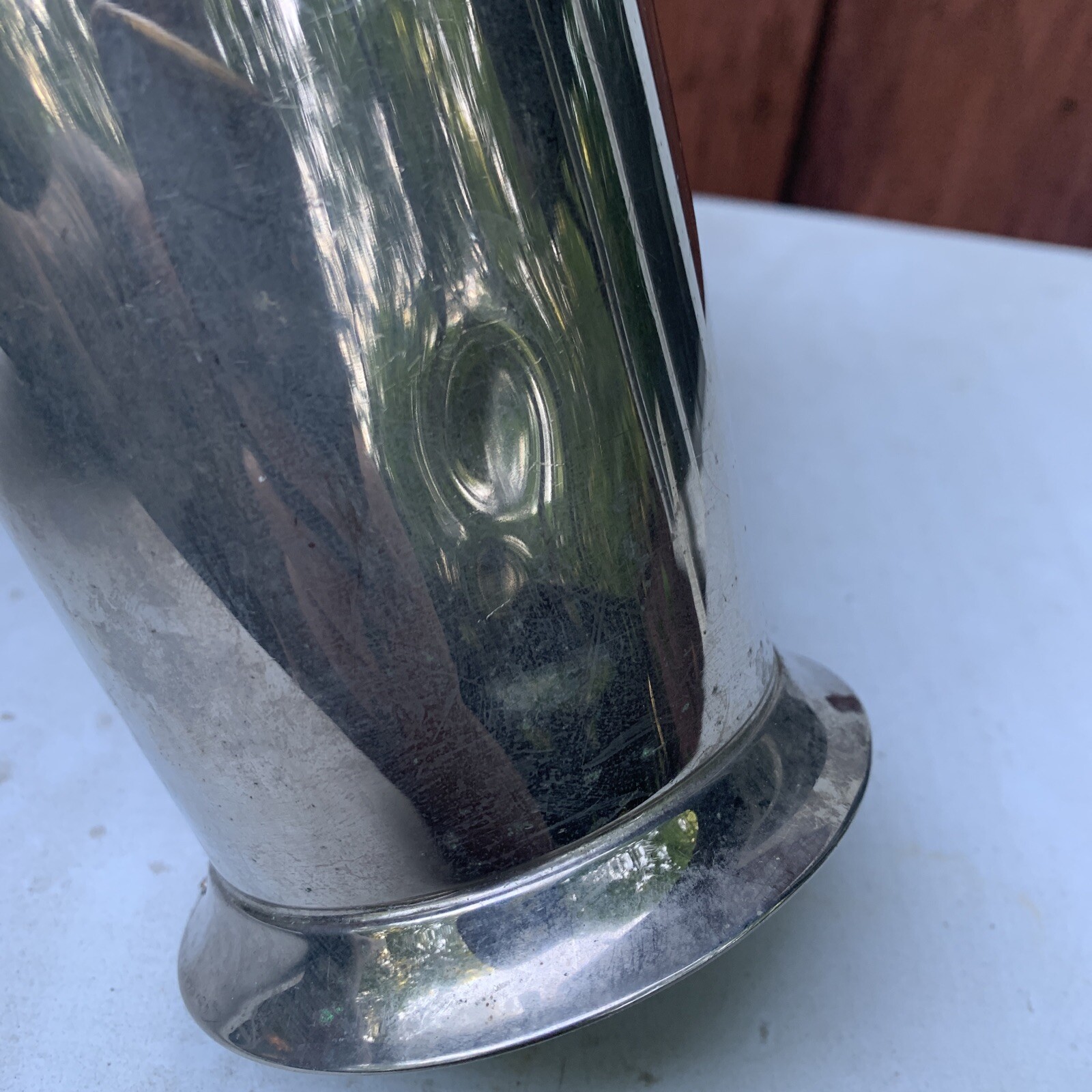 1920’s Antique Apollo EPNS Bernard Rices Sons Silver Plated Cocktail Shaker