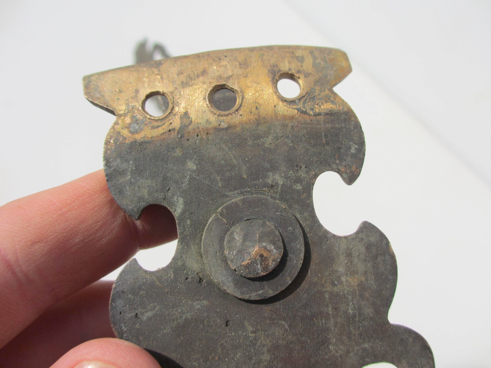 Victorian Brass Handles Pulls Chest? Antique Old Vintage — MYSTERY ITEMS —