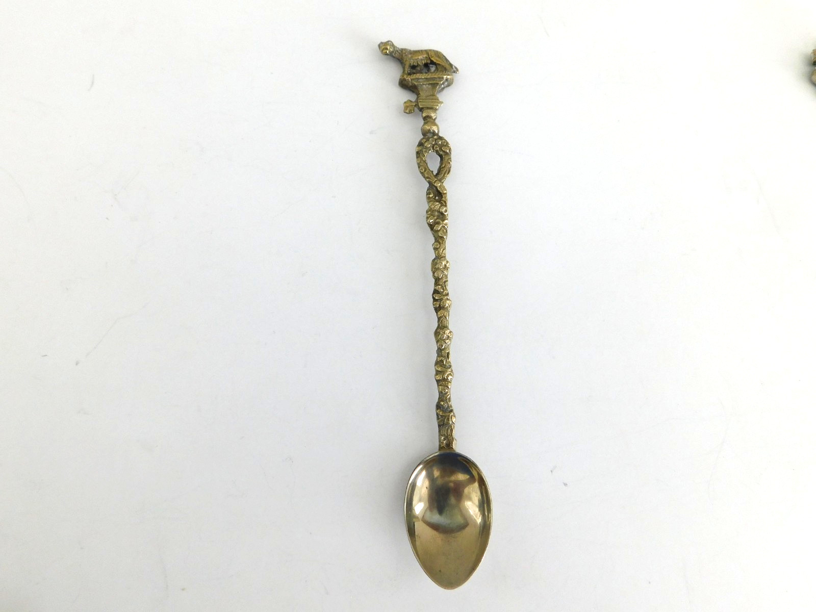 Antique Iced Tea Spoons Silver Plated, Dessert, or Appetizer spoons set of 11