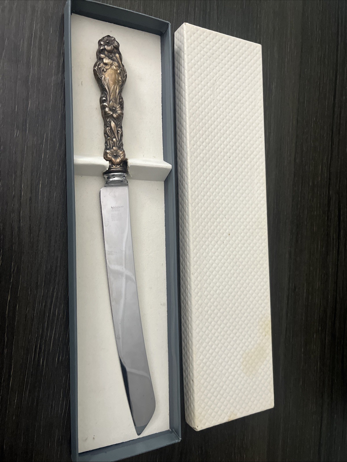 Gorham Lily Sterling Silver 925 Handle Wedding Cake Knife Vintage No Monogram