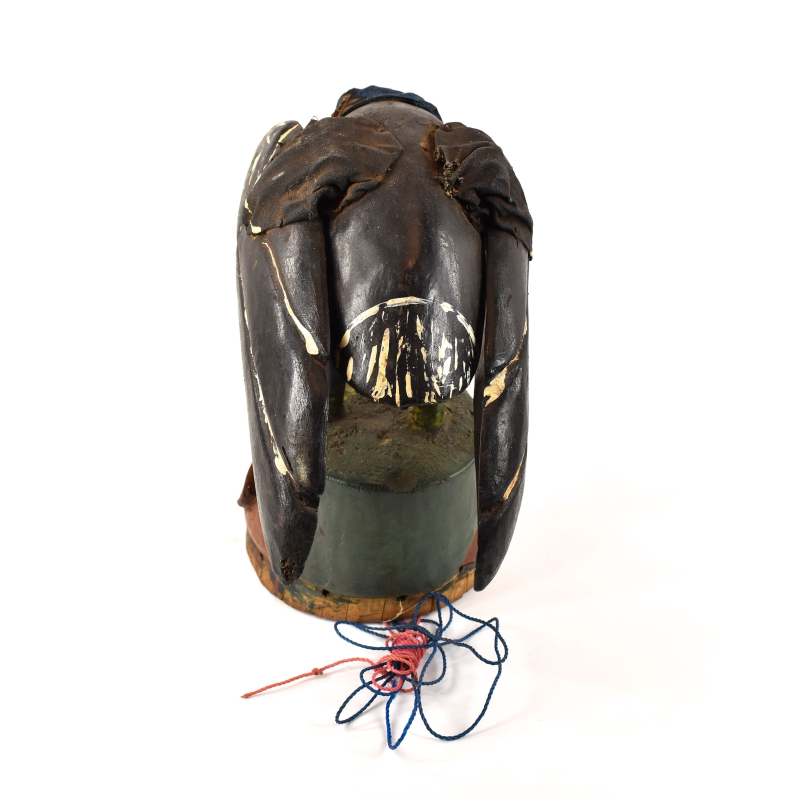 Yoruba Gelede Hunting Mask with Figures and Bird Nigeria