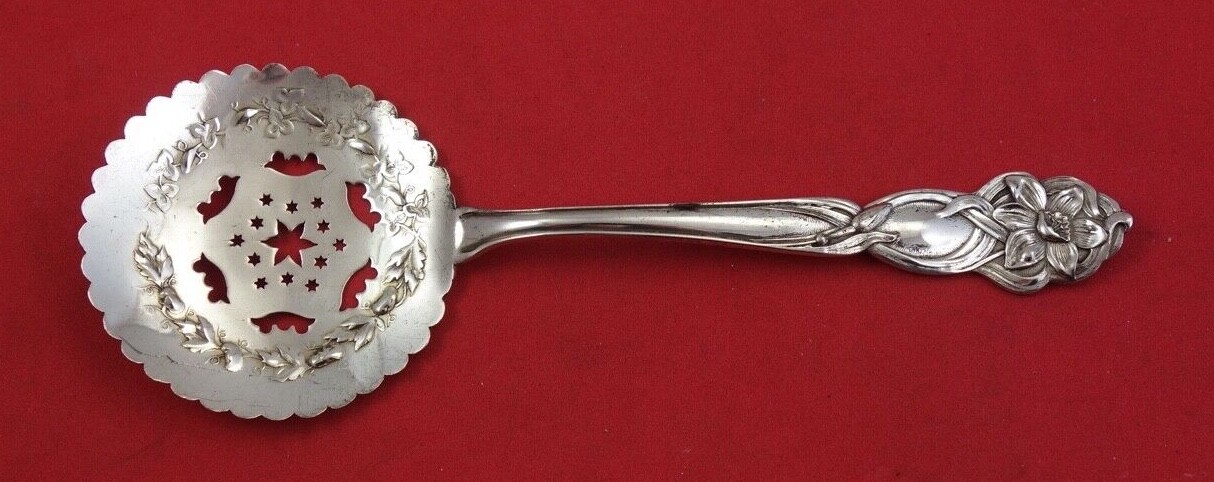 Narcissus by Fessenden Sterling Silver Tomato Server 6 3/4″
