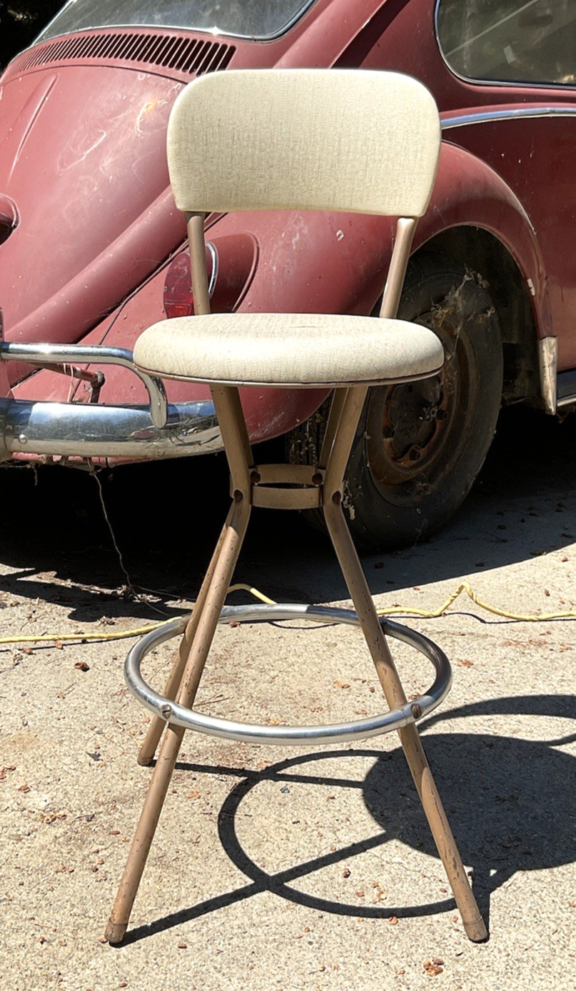 MCM Cosco Bar Stool Spider Legs Swivel Industrial Vintage Mid Century Modern