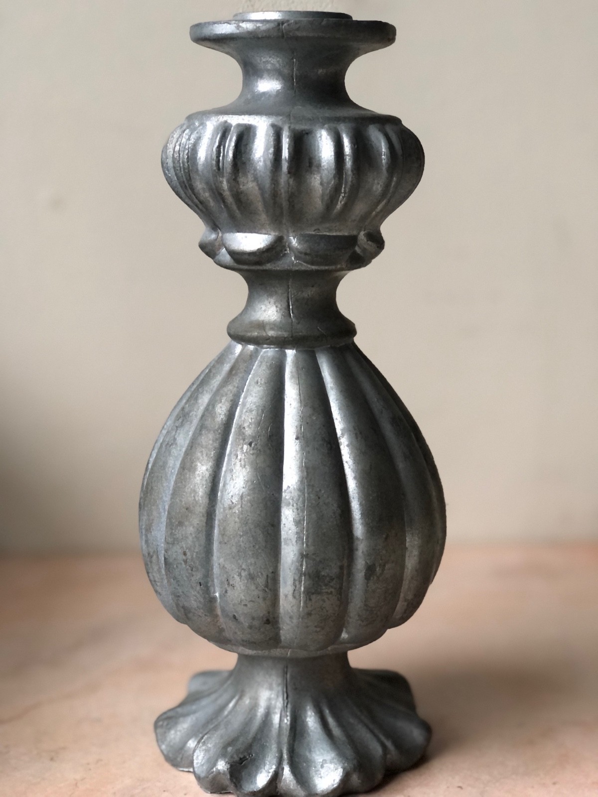 Cast Metal Decorated Finial – Architectural Salvage Piece , Antique or Vintage