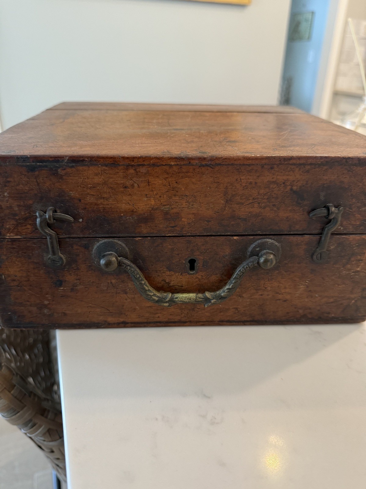 1800s Cased Sextant Michael Rupp & Co Original