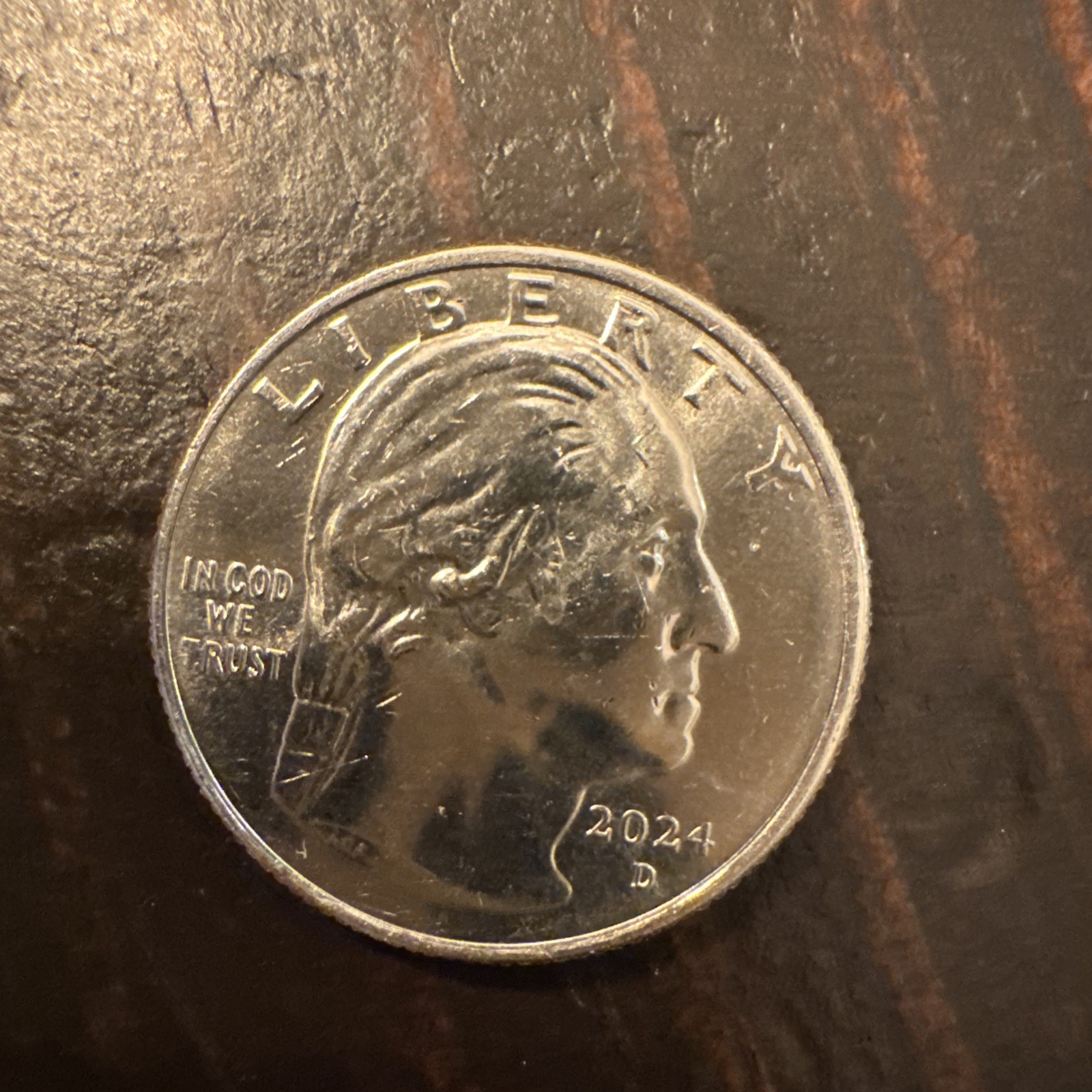 2024 Hope P Quarter “In Cod We Trust” CLEAR ERROR RARE ITEM