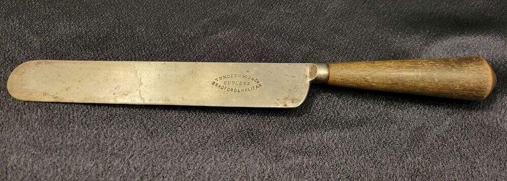 Antique T. UNDERWOOD & Co BRADFORD & HALIFAX KNIFE 1800’s