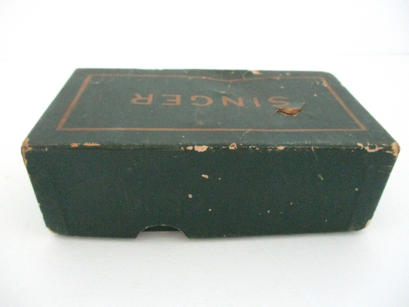 Antique, 9 pc., SINGER, SEWING ATTACHMENTS, in Box