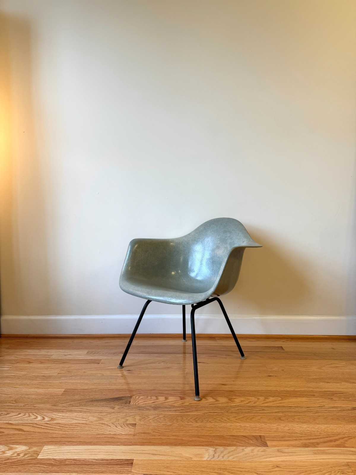Eames Molded Fiberglass Armchair for Herman Miller (Seafoam Green)