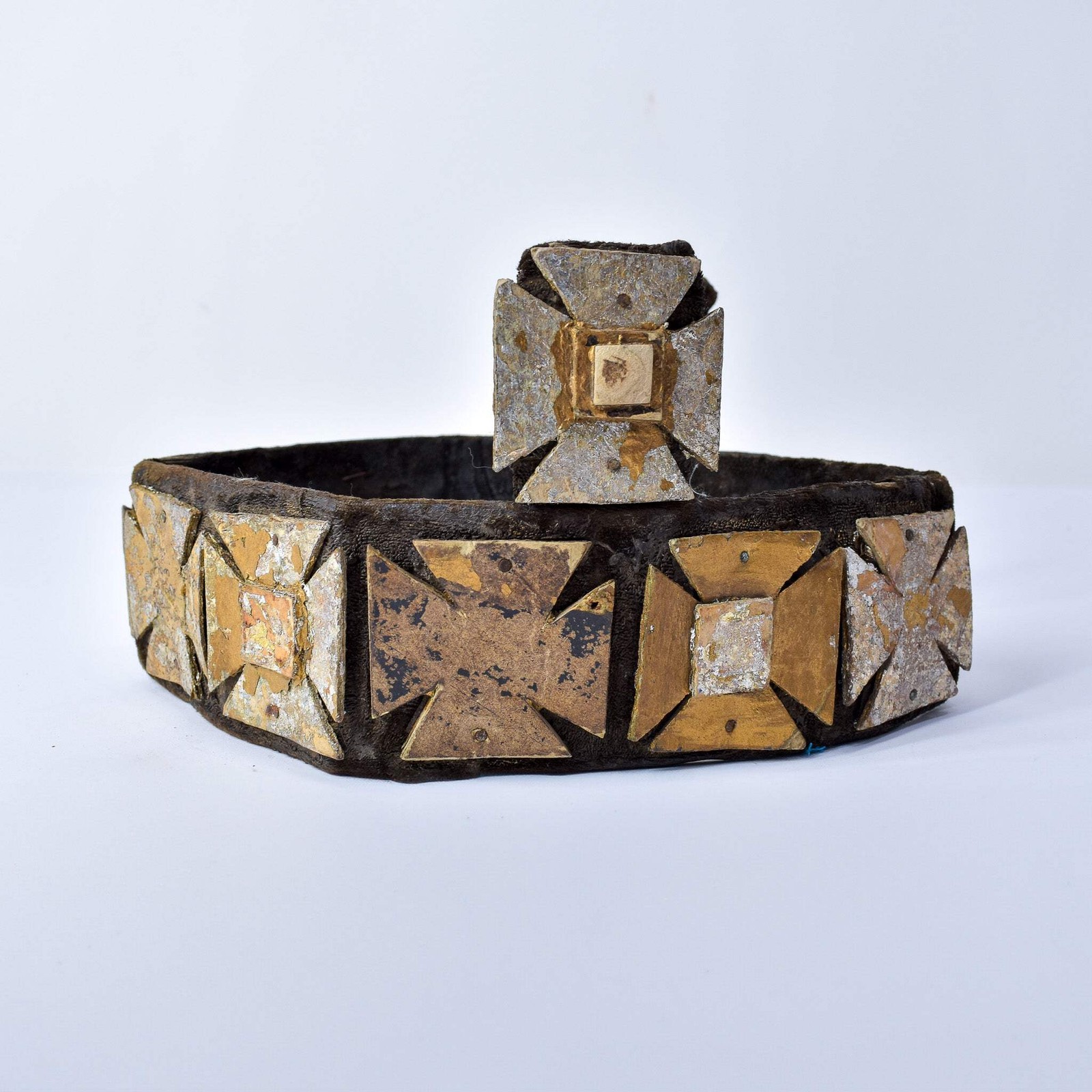 Old Asante Golden Royal Hat Ghana