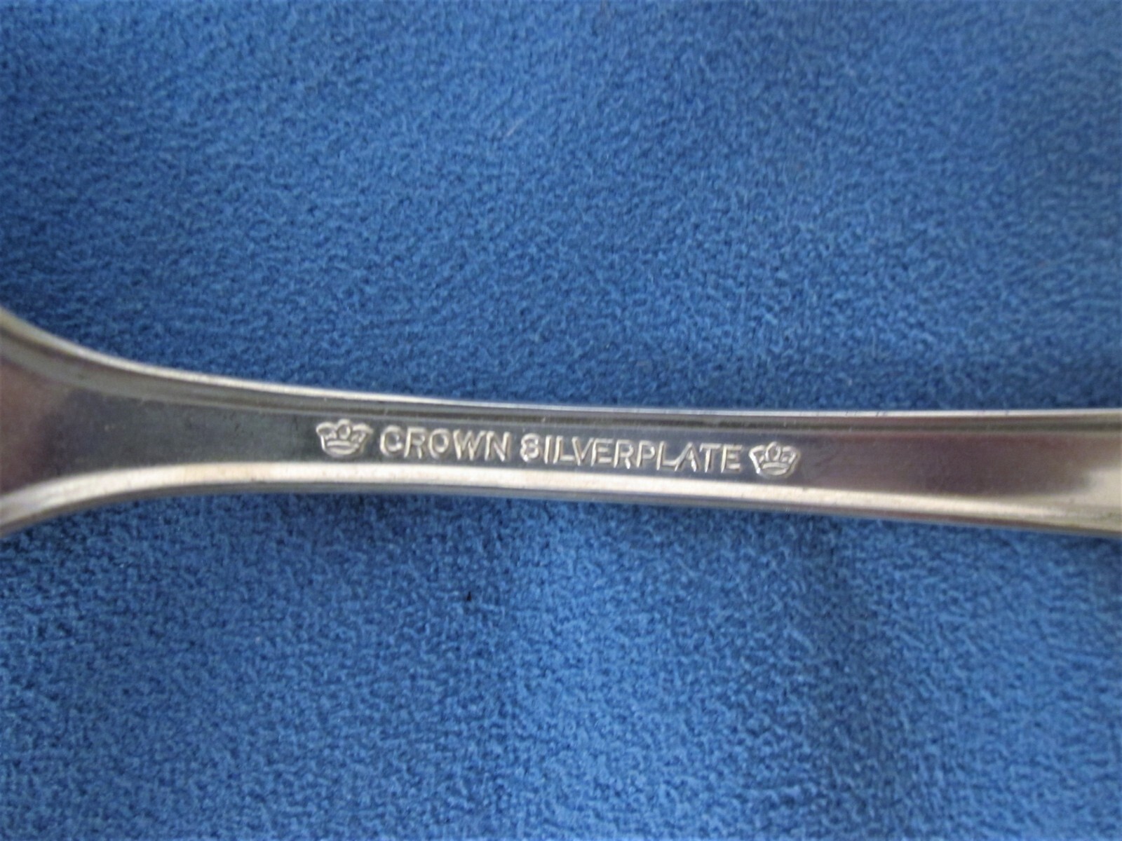 9 Pieces Vtg. Crown Silverplate “Radiance” Grill Forks, Knives, Serving Spoons