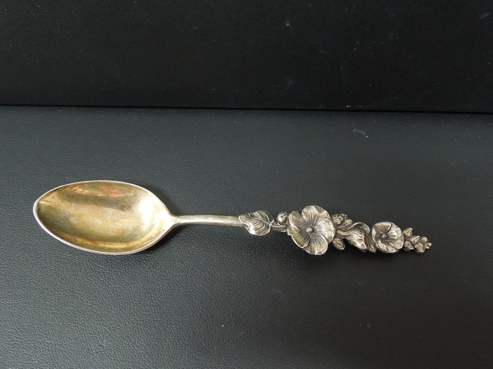 & Barton Sterling Harlequin Demitasse Spoon No Mono