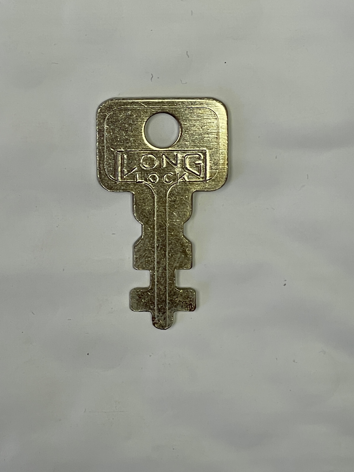 Vintage Long Lock Luggage Key #L8, Steamer Trunk, Suitcase, Briefcase…NEW