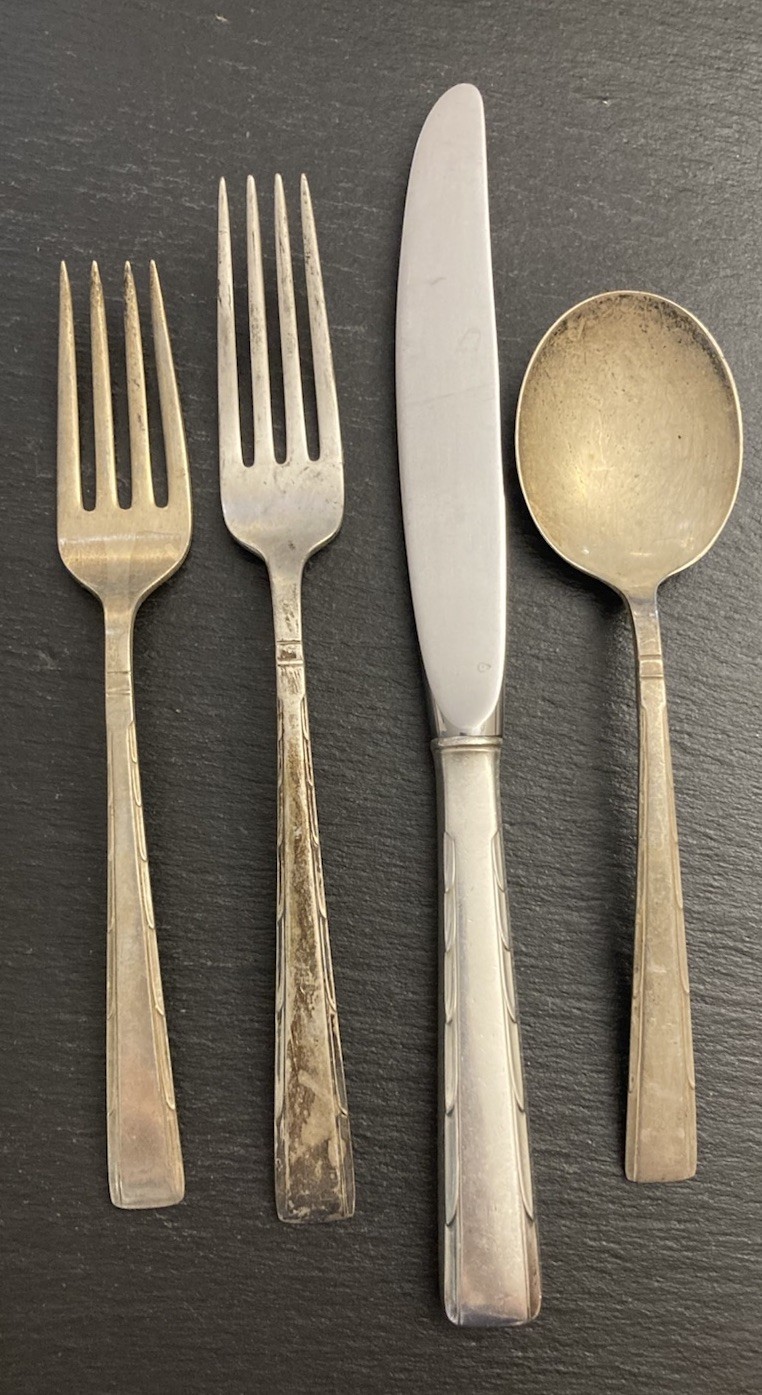 Easterling Sterling Silver HORIZON Place Setting 122+ g SCRAP or USE ShipsFree
