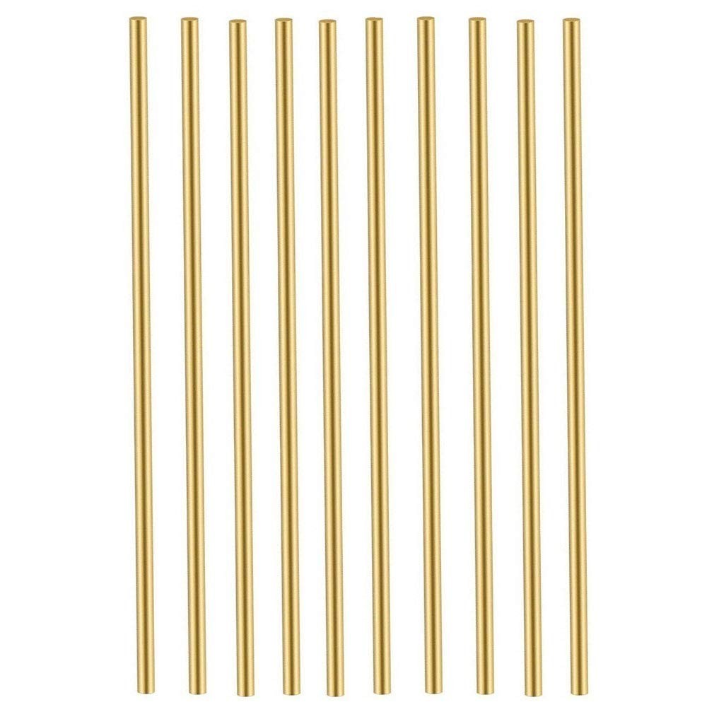 High Strength Solid Brass Rods 2.5 mm, 12 Inches – Perfect for Crafts & Models