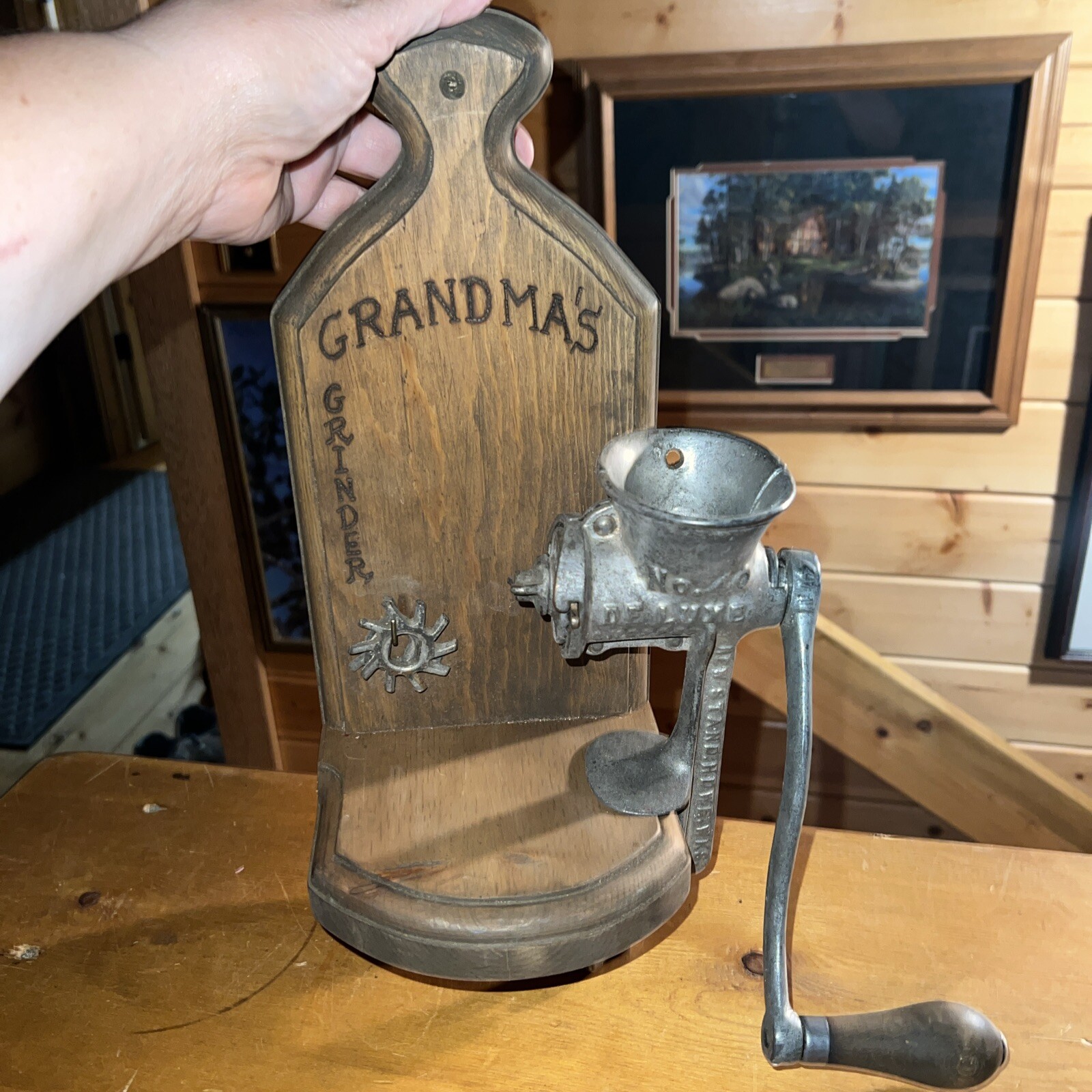 Meat Grinder Deluxe Chopper #40 New Standard Hardware Works Mount Joy Pa USA