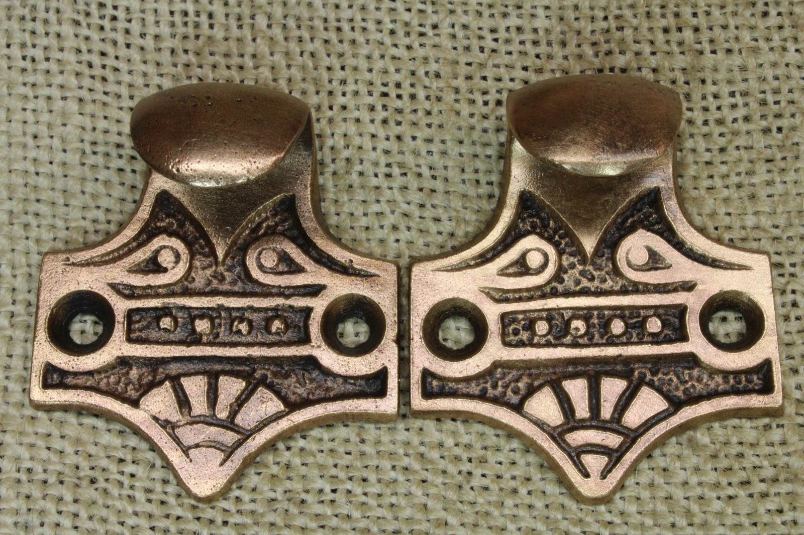 2 Old Window Sash Lifts Pulls Cast BRASS Victorian 1880’s Eastlake Sunrise clean