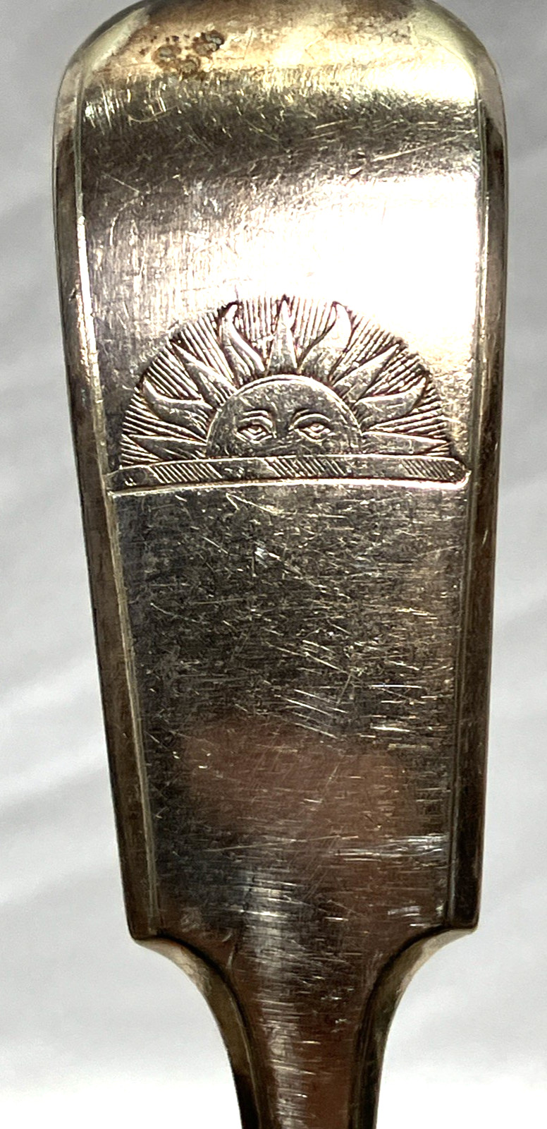 Antique 1851 Ellington Mason & Co Silver Plate Pierced Fish Server 12.5”