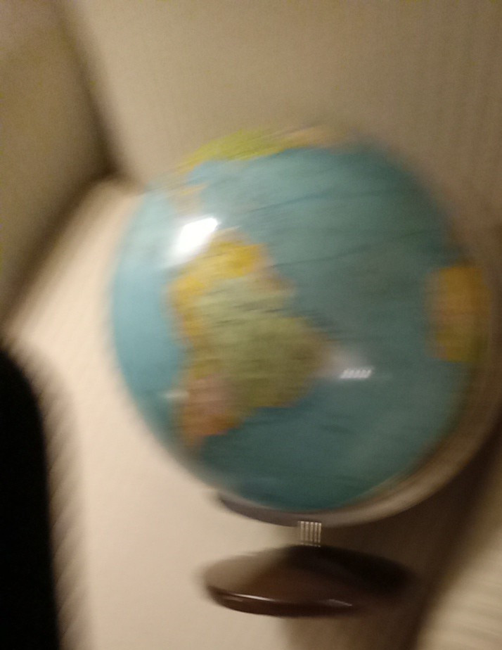 1930s Columbus Erdglobus German Language Globe 10″