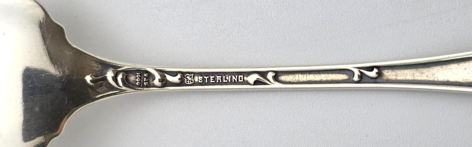 Towle RUSTIC 1895 Sterling Silver Cold Meat Serving Fork – 7 3/8″