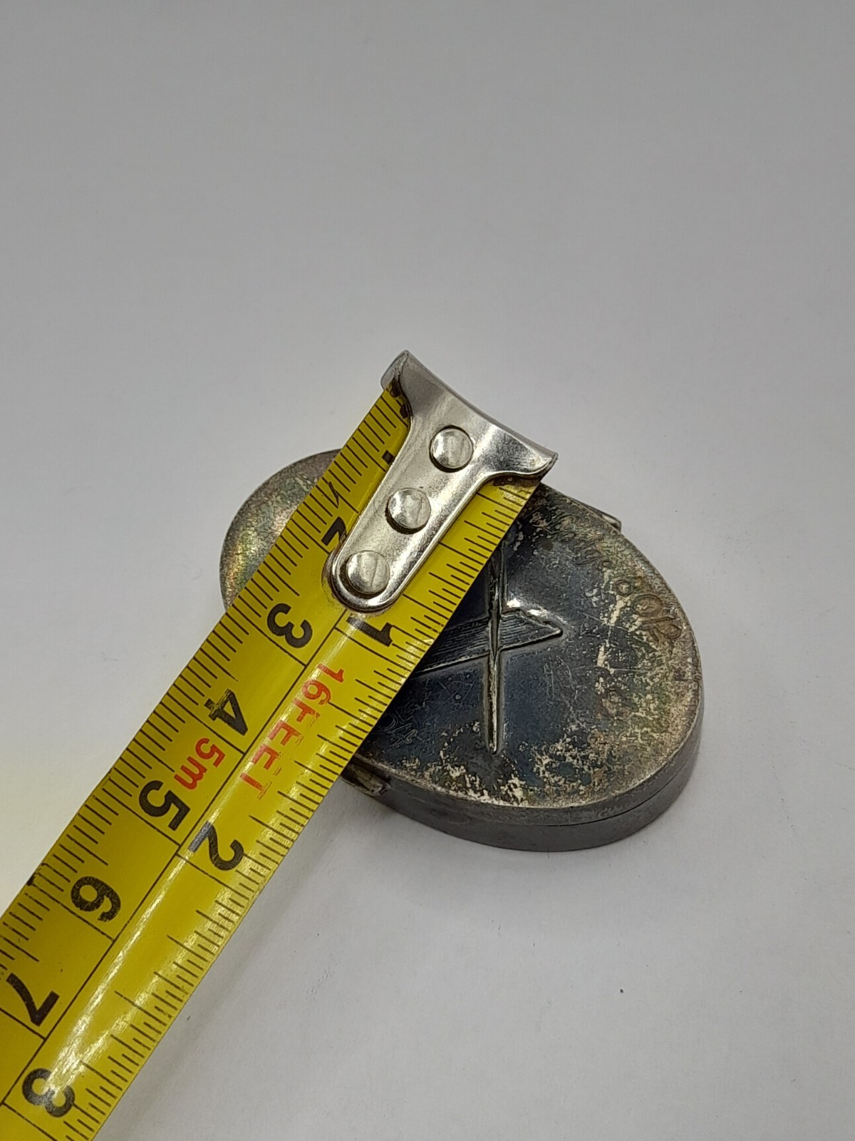 Masonic Mason’s Sterling 925 Silver Pill Trinket Box – 1994 Lyndhurst Lodge 8012