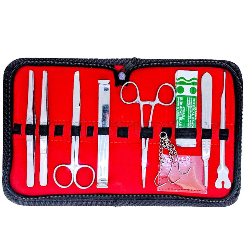 Surgical Online 11 Pcs Anatomy Student Dissection Kit Biology Lab Anatomy