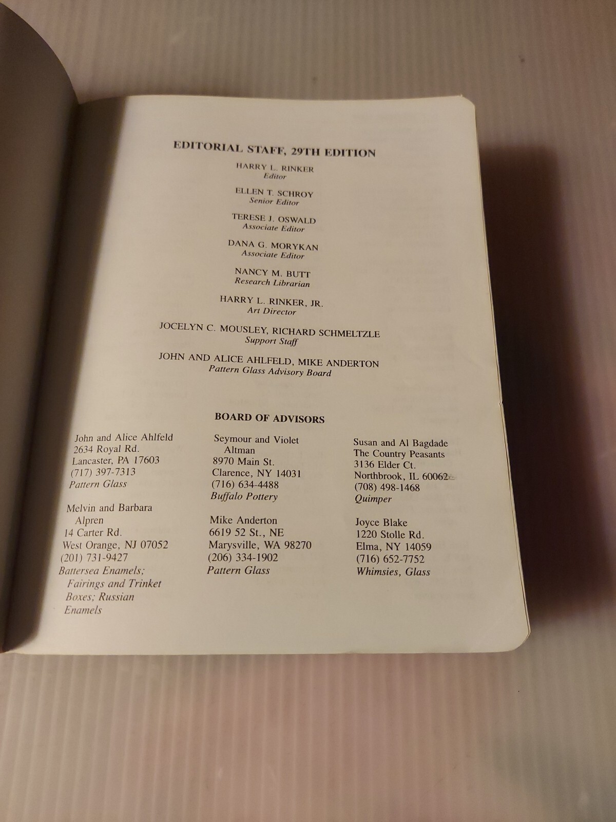 Vintage 1995 Warman’s Antiques & Collectibles Price Guide 29th Edition Paperback