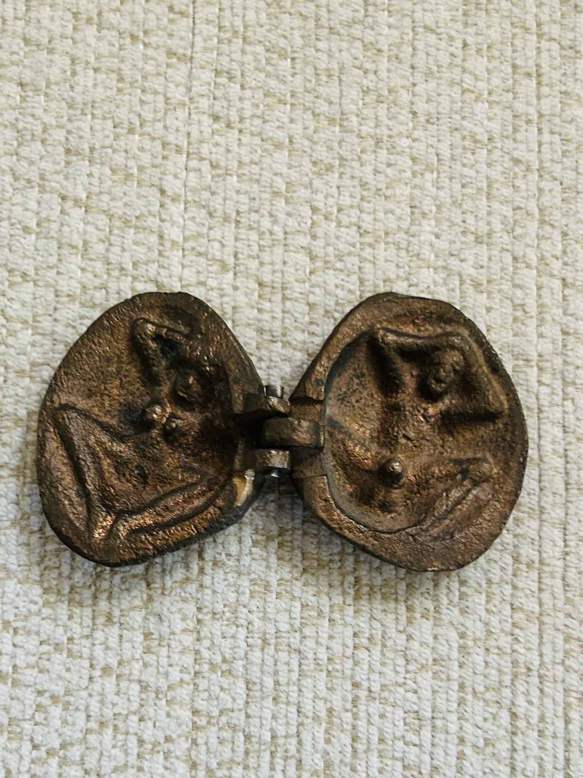 Early 1900’s Antique Bronze Erotic Clam Shell