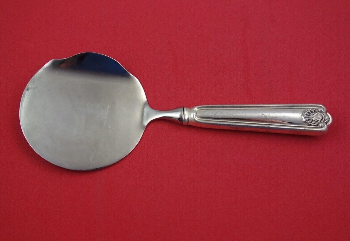 Fiddle Shell by Frank Smith Sterling Silver Tomato Server not pierced WS 8 1/2″
