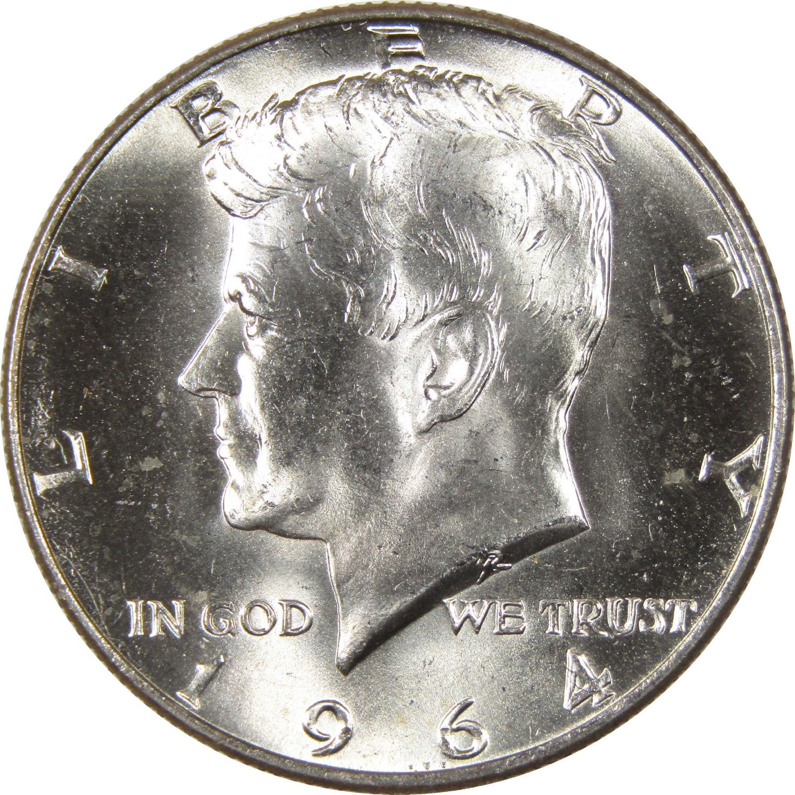 1964 D Kennedy HaIf D0Ilar Uncirculated SiIver 50c Lot of 5