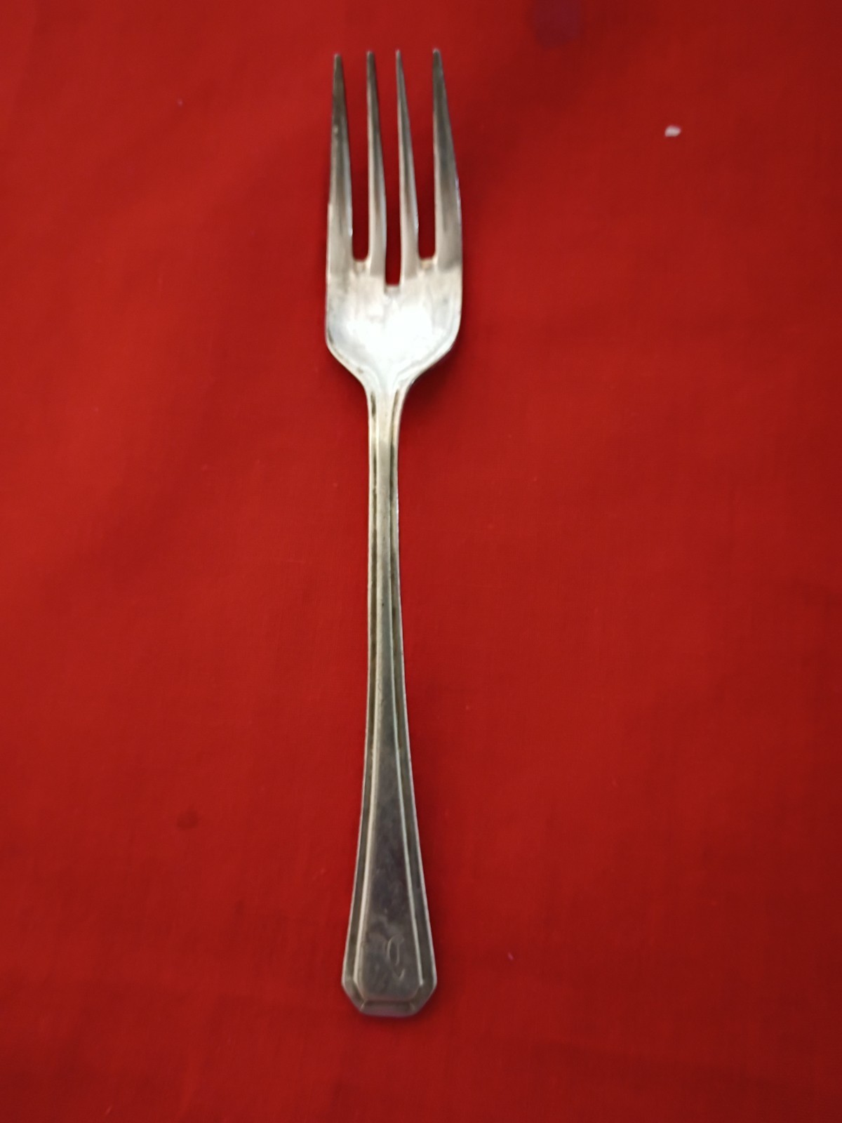 silver plated flatware, small mixed lot