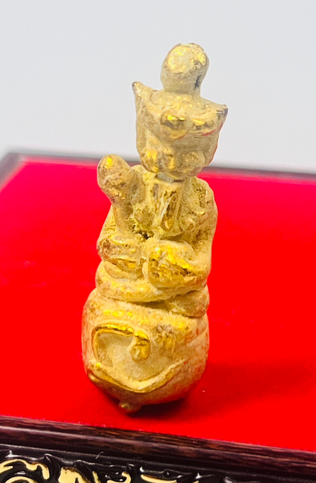 Laos Hermit Gold Leklai Buffalo Mountain Cave Love sex wealth attraction Amulet