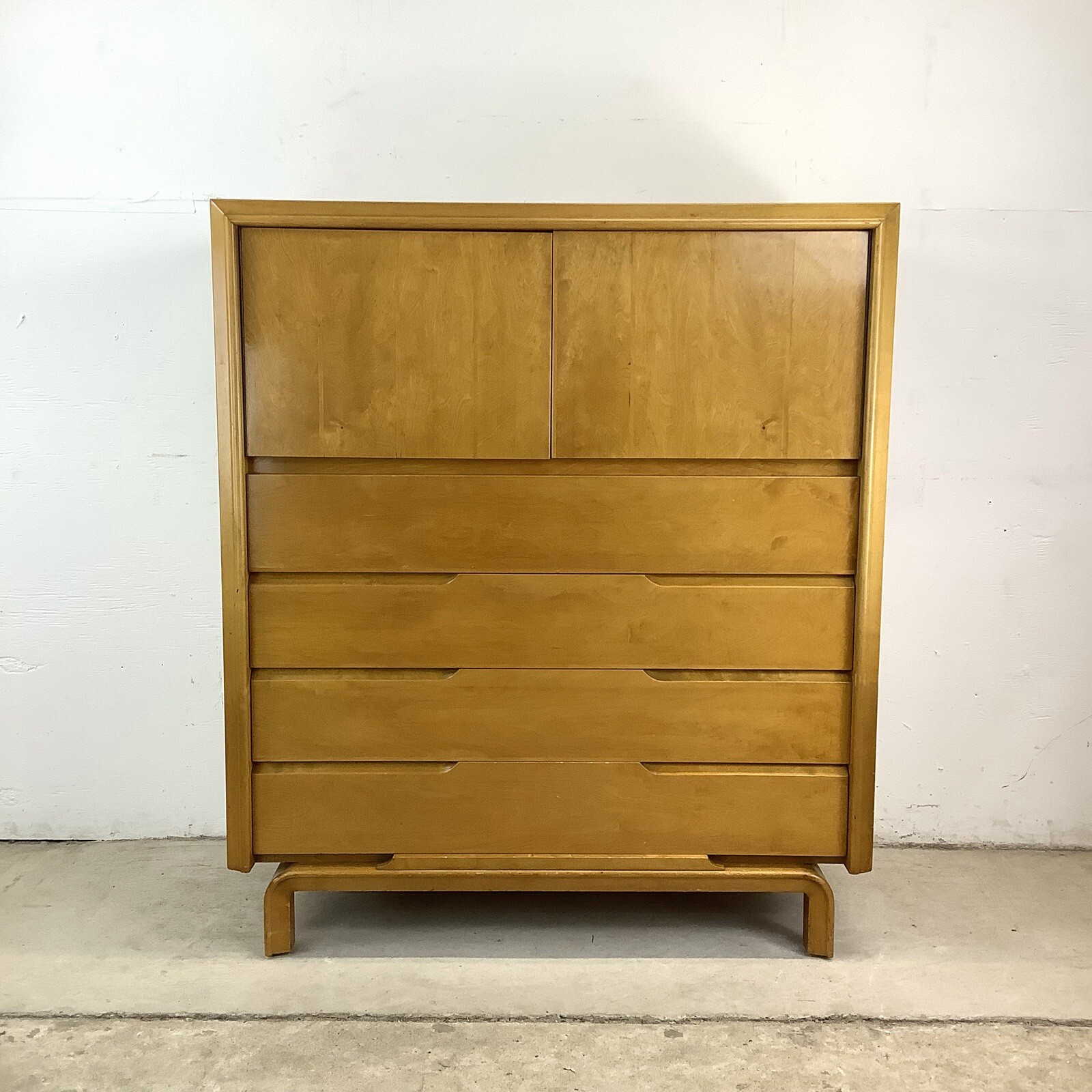 Edmond Spence Mid Century Swedish Highboy Dresser