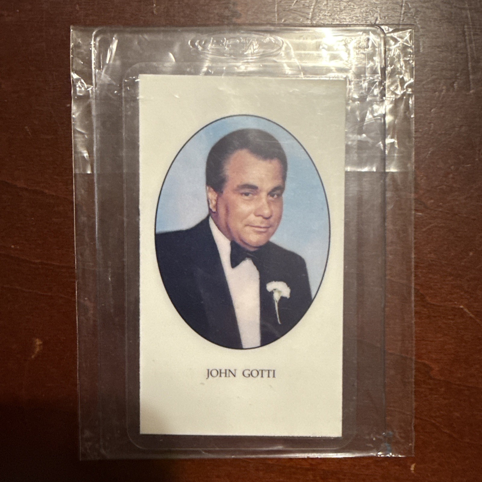 John Gotti Mass card straight from funeral Gambino Boss Godfather