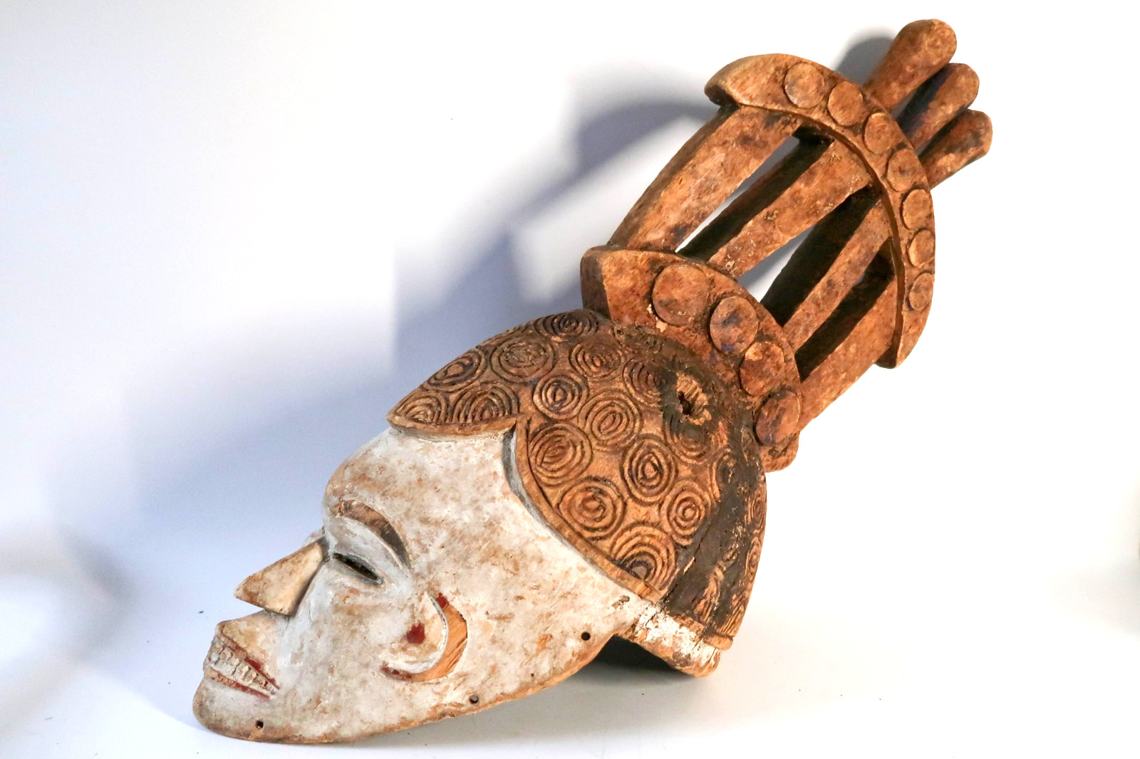 Very OLD Igbo People Agbogho Mmuo Mask Nigeria – African Tribal – Wood ART