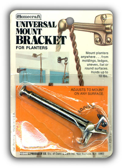 3 Homecraft Universal Hanger Bracket hooks antique brass
