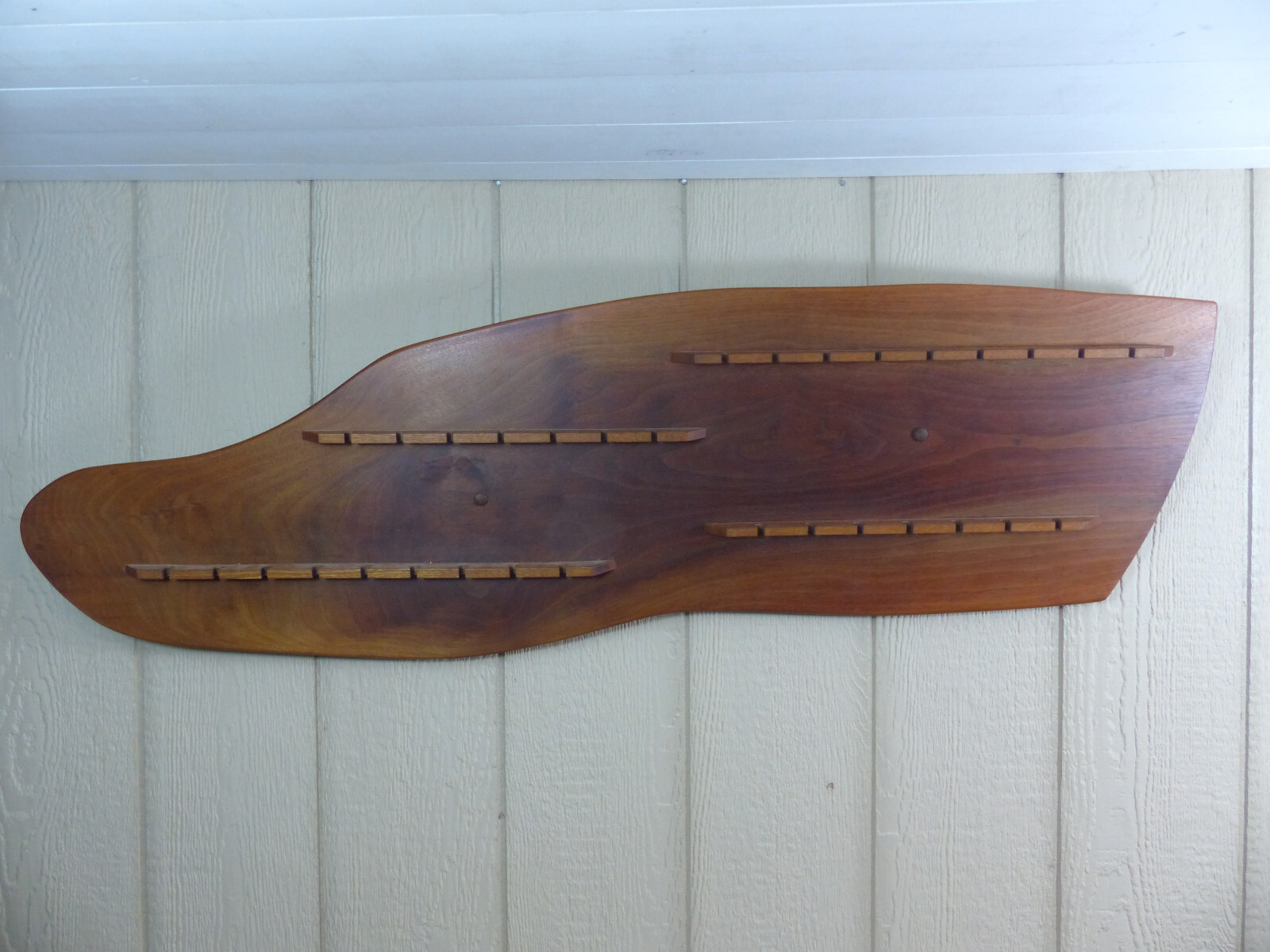 Walter R Downs Nakashima Apprentice Handmade Modern Art Furniture MCM Spoon Rack