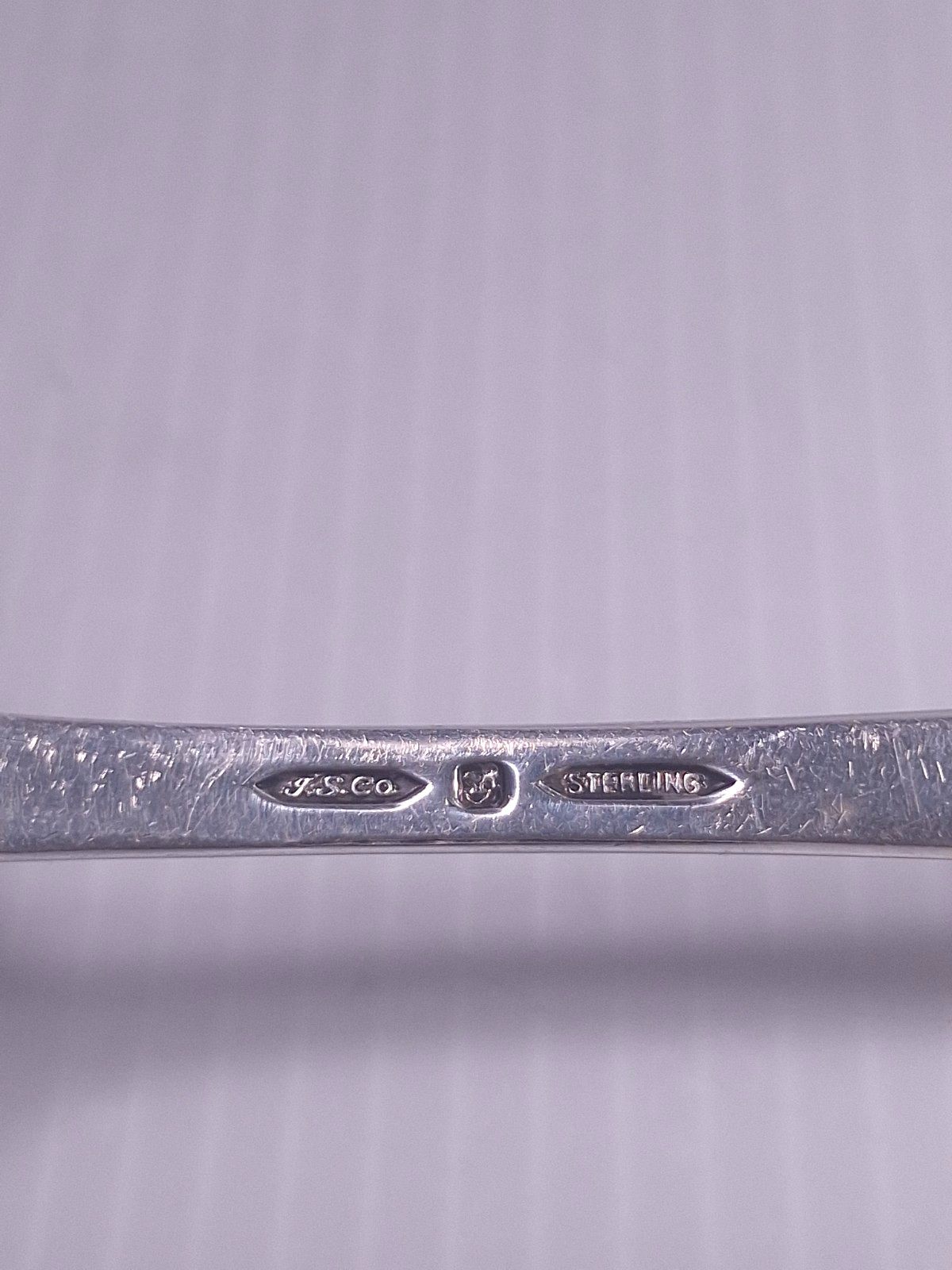 RARE Antique Joseph Seymour Sterling Silver Asparagus Server 9.5″
