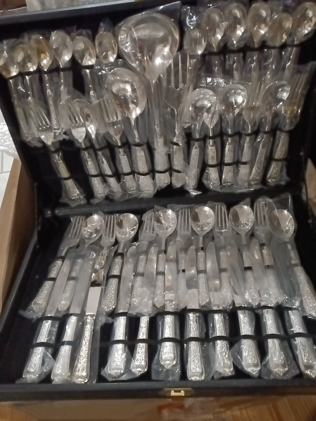 I.S.Co. International Silver Company China Silverplate Set 43+3 Serving Pieces
