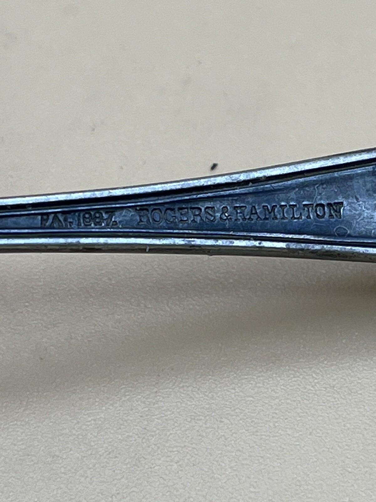 Antique Intl Silver Teaspoon 5 O’clock Rogers & Hamilton ‘Cardinal’