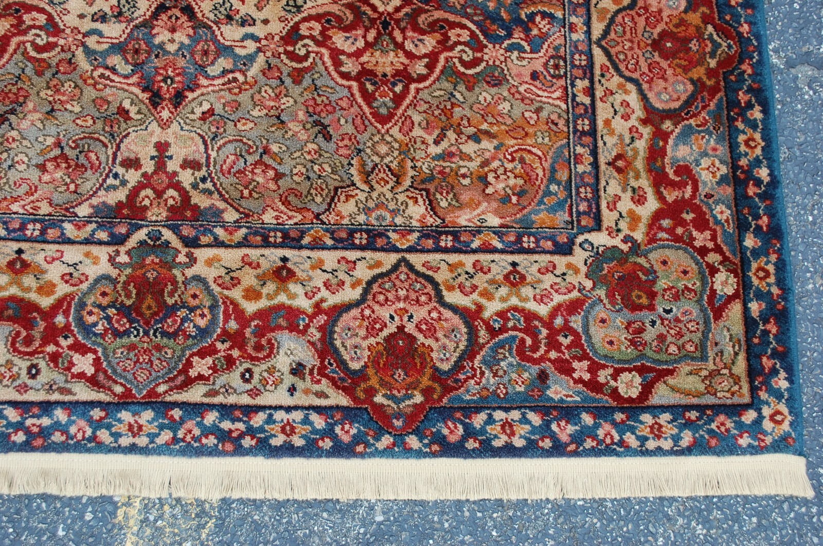 MINT AUTHENTIC AMERICAN KARASTAN MULTICOLORED RUG 5’9″X9′ KIRMAN PANEL #900/903