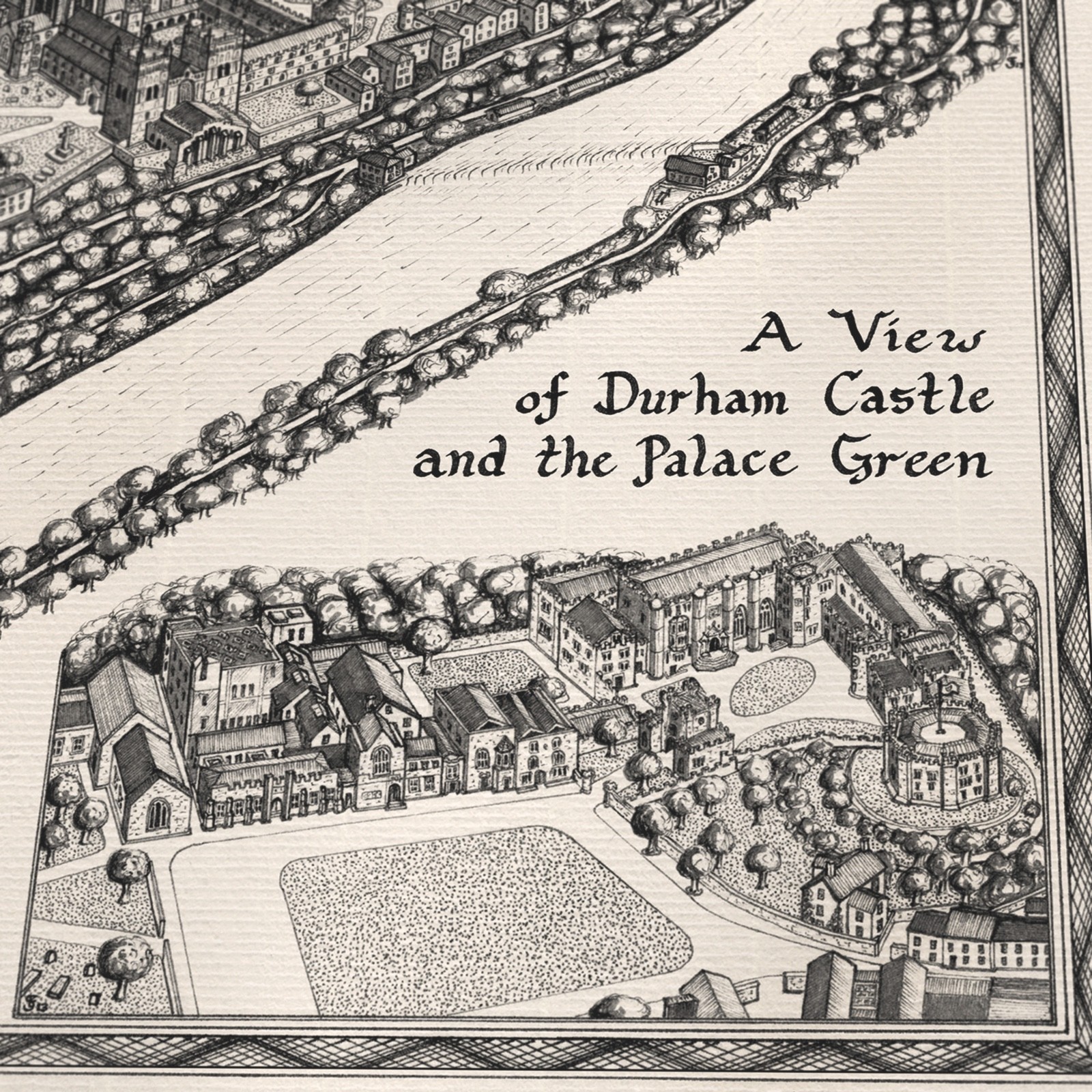 The Durham Bailey Map – Fine Art Prints by Manuscript Maps