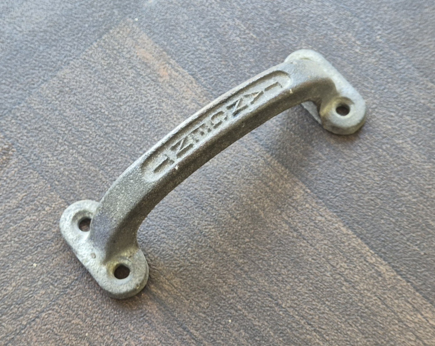 Vintage Industrial Factory Tangent Metal Door Pull Handle