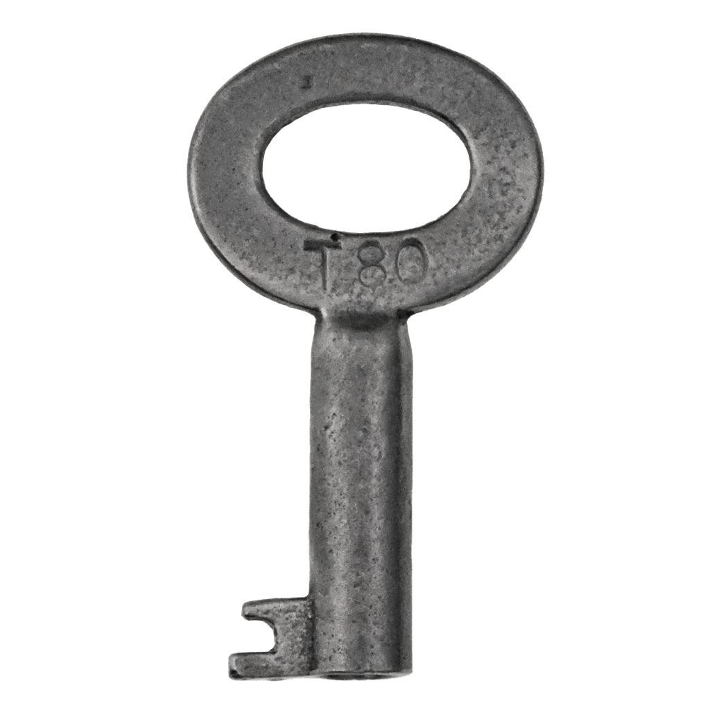 CORBIN T80 STEAMER TRUNK Key 1⅜” – Antique Key Vintage Key – ref.k43