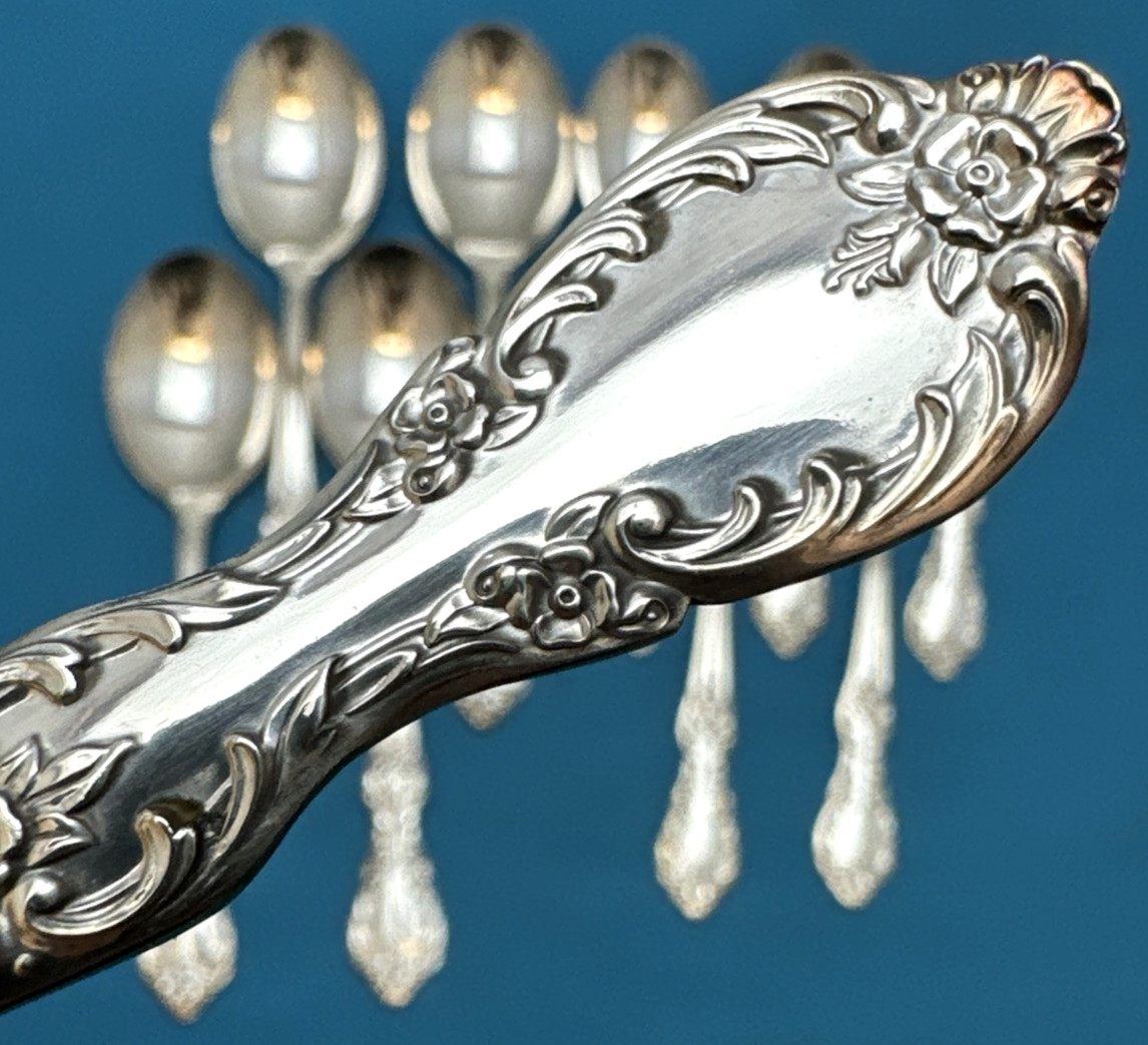10 Pc GRAND ELEGANCE aka SOUTHERN MANOR Silverplated PLACE & TEASPOONS Wm Rogers