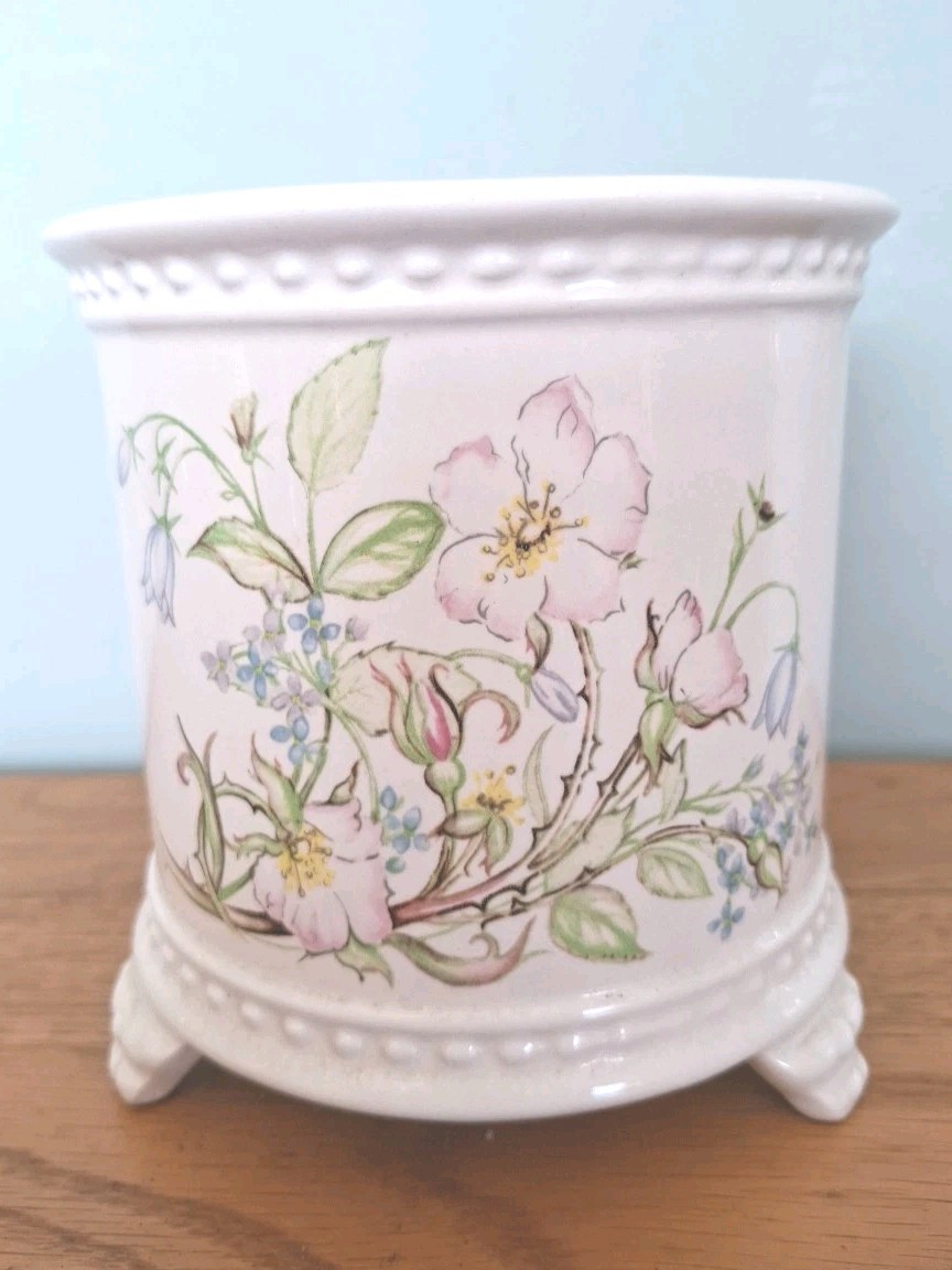 Royal Winton Albany Staffordshire England Country Summertime Floral Planter