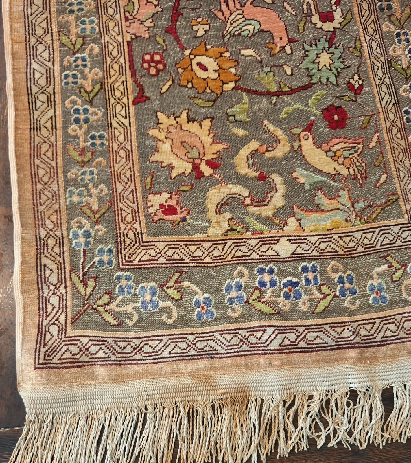 Turkish Hand Knotted Silk