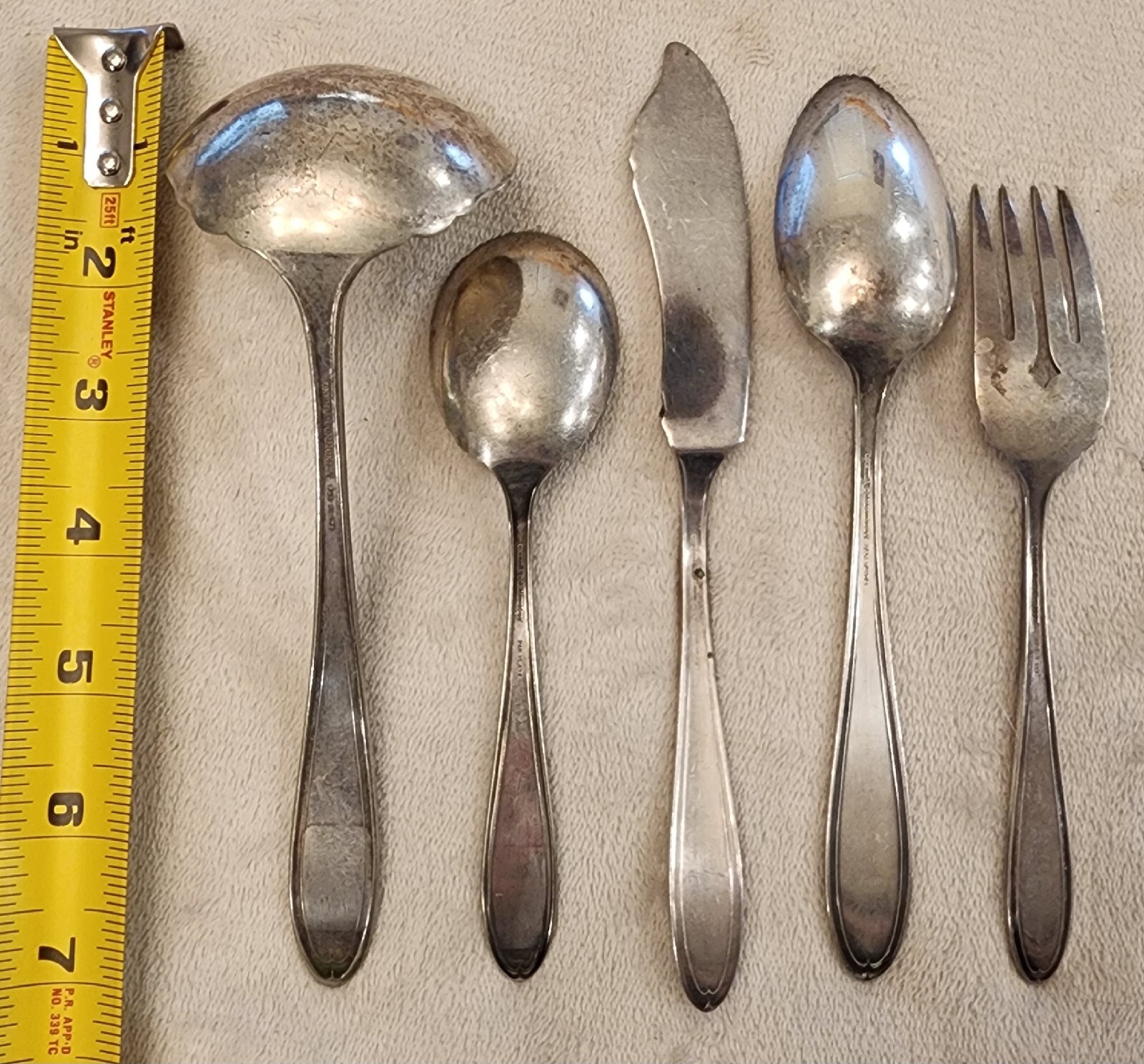 Oneida Bridal Wreath Mixed Lot Community Silverplate Flatware 1915 Set Of 29